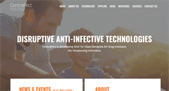 Desktop Screenshot of contrafect.com
